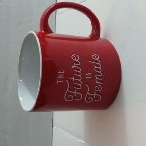 Posh Pop, The Future is Female Oversized Coffee Mug, preowned